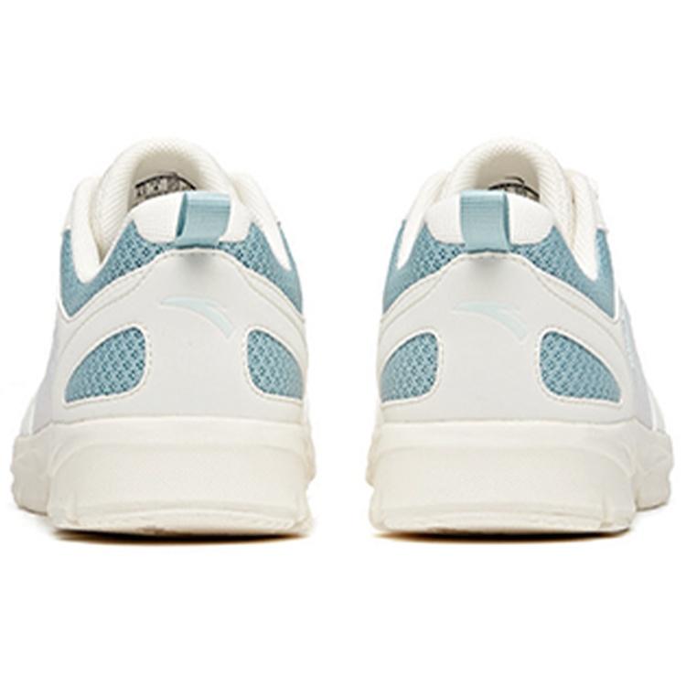 Anta Mesh Slip Resistant, Abrasion Resistant, Lightweight Low top Running Shoes Women's White Cyan 92625512-23