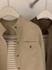 Japanese-Inspired Retro Workwear Women's Short Jacket for Spring/Autumn - Trendy Korean Cardigan Style