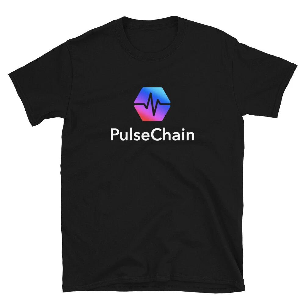 Pulse Chain Classic PLS T- Shirt crypto trader gift tee 4XL