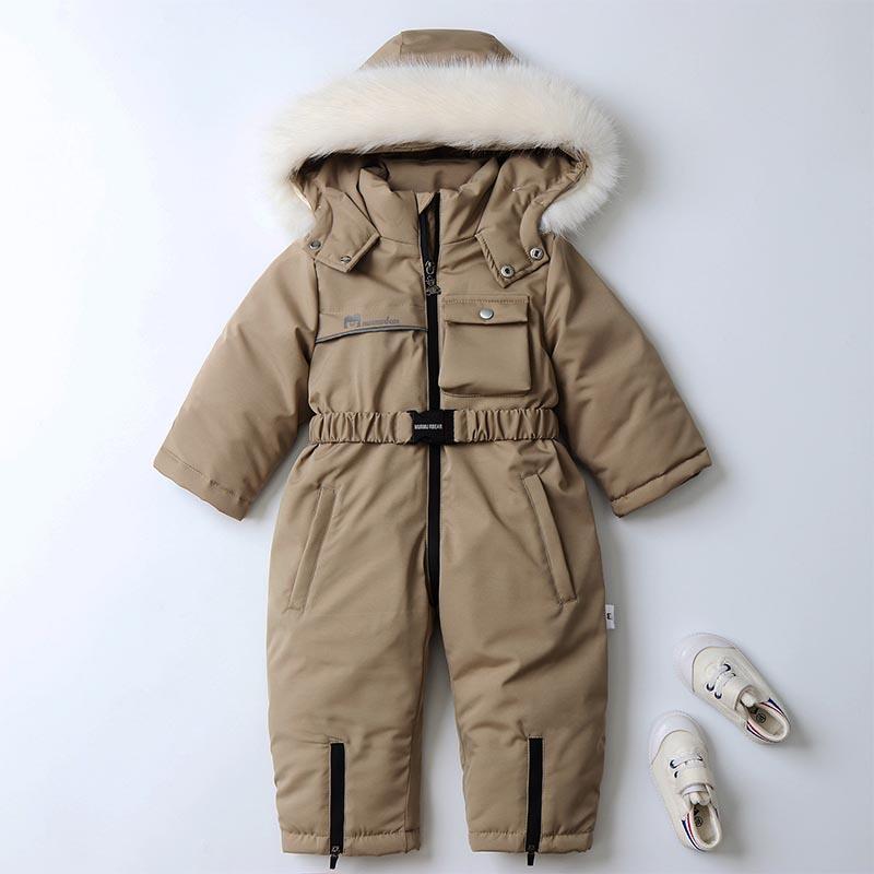 Children`s Winter Skiwear Coat Thicken Baby