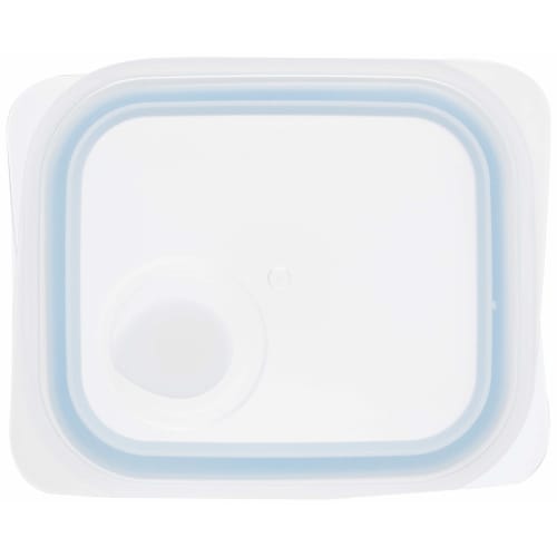 PEARL METAL Easy Clean Deep Airtight Storage Container, Small, Blue, Made In Japan, HB-2630