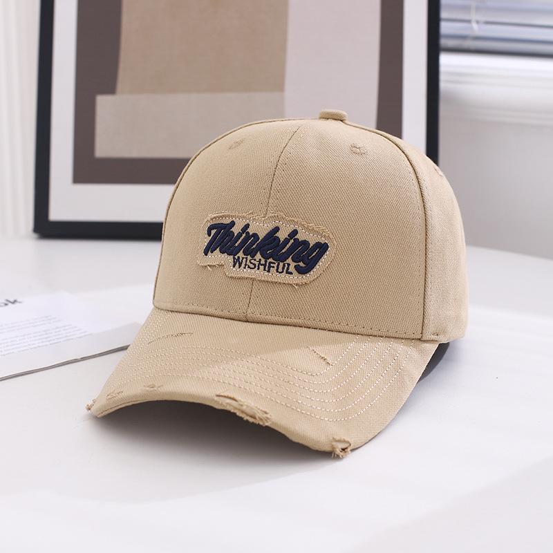Baseball Cap Spring And Autumn Women'S Hard Top Fashion Men'S Cap Versatile Casual Embroidery Hat Shade Summer