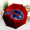 Buffalo Bills  pattern, automatic folding umbrella, portable and foldable design, 8 ribs, a Christmas or birthday gift.