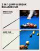KONLLEN Heavy Hitter Jump Break Carbon Fiber Break Jump 13mm Tip Punch Cue Jump Billiard Pool Stick Cue, 3-Piece Cue, Cue,