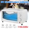 UV Sterilizer Disinfection Cabinet Disinfecting Box Towel Toothbrush Underwear Nail Salon Sterilization Cleaner EU white 16W 34x22x19cm