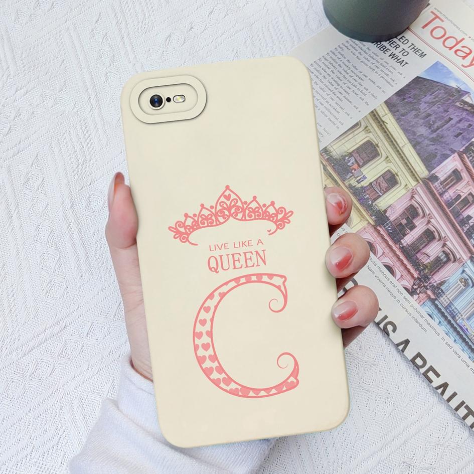 For OPPO Realme C35 C33 C25 C30S C21 C25Y C11 12 15 17 Phone Case Luxury Protective Liquid Silicone Letters Couple Case For Realme Funda Coque Bumper