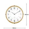 L'Horloge Murale Commune Bauhaus Polices Horloge Murale Xants WCL-005