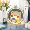 DIY Punch Needle Embroidery Kit: Russian Yarn Decorative Painting