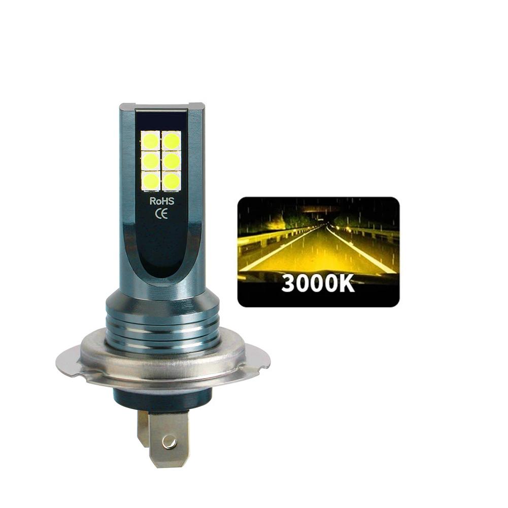 12V 6000K Car LED Headlight Fog Light Bulbs H4 H7 H11 H8 H9 H1 H3 LED 9005 9006 Hb3 Hb4 Auto Driving Running Lamps 12000LM