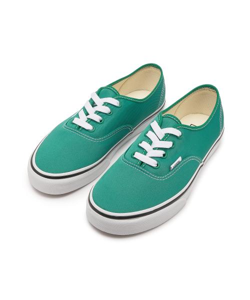 Vans Authentic - (Nylon) Green:True White VN0009PVBGN1