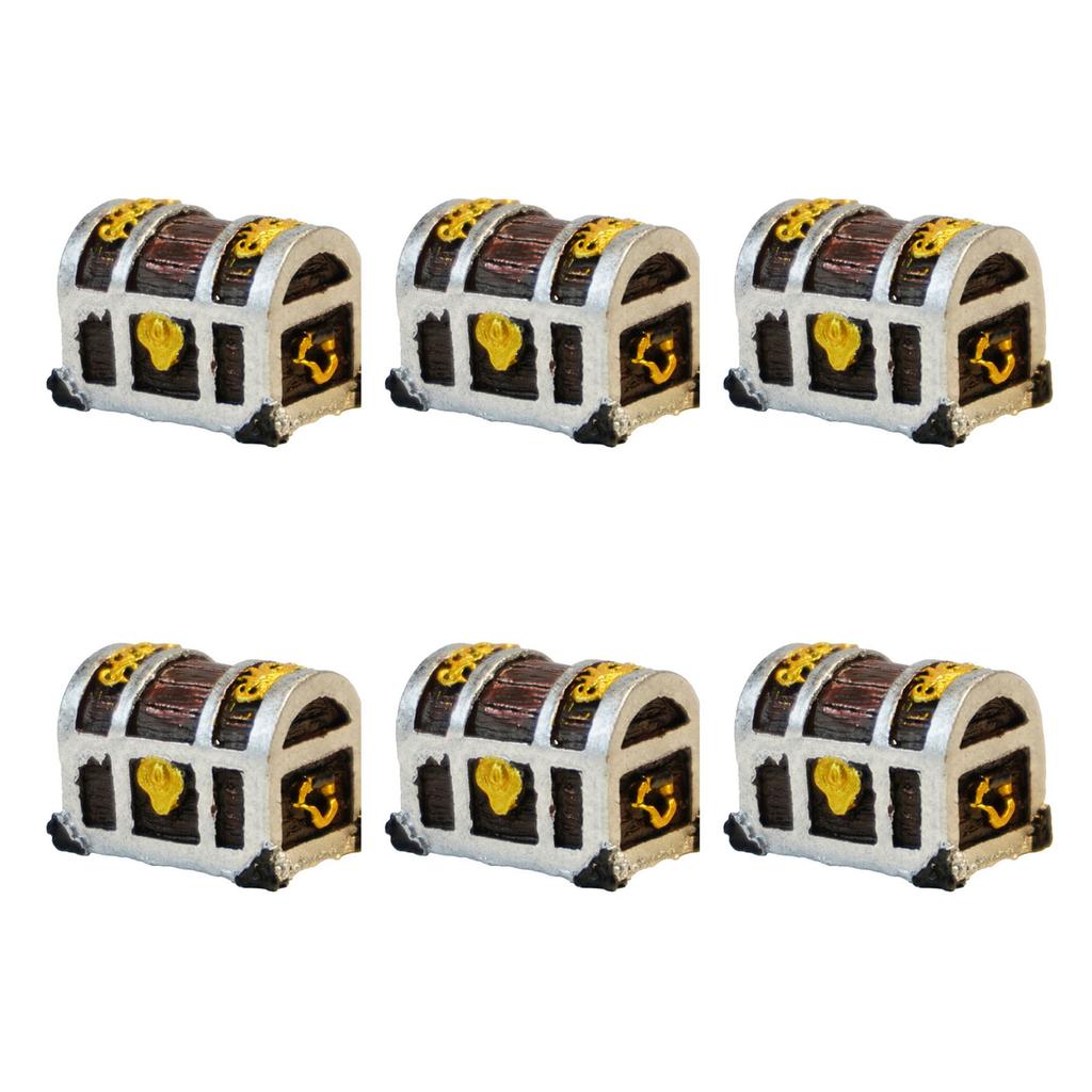 Vintage Underwater Decoration Treasure Chest Aquarium Decors For Home Or Office Use Fishtanks Landscaping Accessory