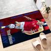 Haaland Design Area Rug Personalized Name- Non-Slip, Soft & Cozy Floor Mat for Living Room, Office - Indoor/Outdoor Carpet