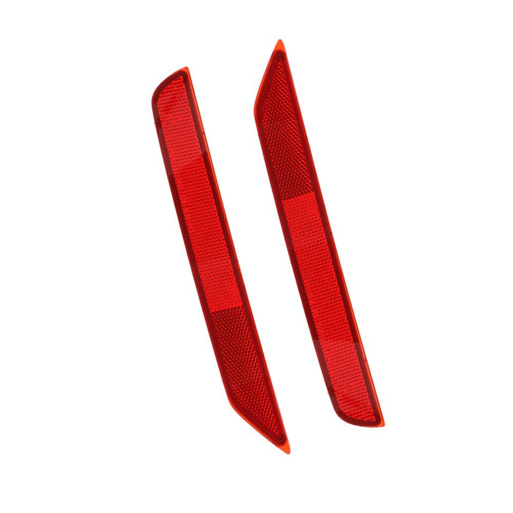 2x Raudoni LED Galinio Buferio Atšvaitai Stabdžių Žibintai Subaru Forester 2009-2018