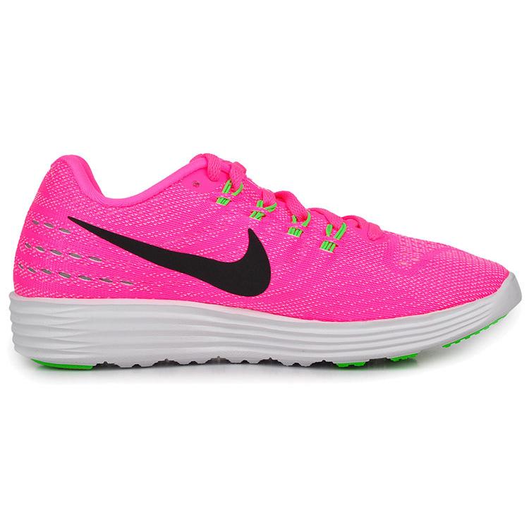 New Nike Lunartempo 2 Pink Blast Black White Rg Green Women's 818098-601