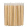 Disposable Bamboo Lip Brush with Wooden Handle