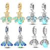 Copper Luminous Firefly Charms Beads Lovely Golden Glowworm Pendant Fit Original Bracelet Diy Women Jewelry Gift