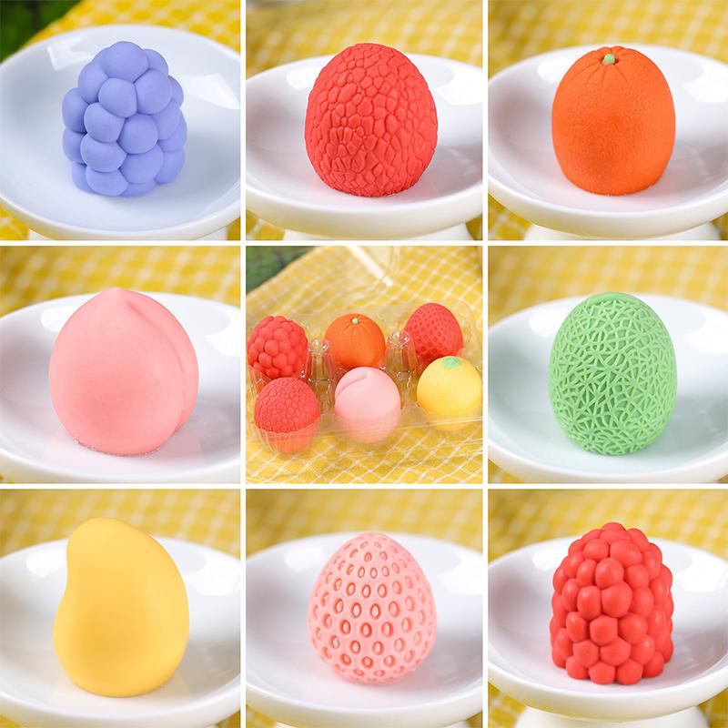 .1pc Cake Mold Ice Cream Mold Mousse Desserts Cake Decorating Tools 3D Fruit Shape Silicone Mold Reusable Kitchen Tools For Home