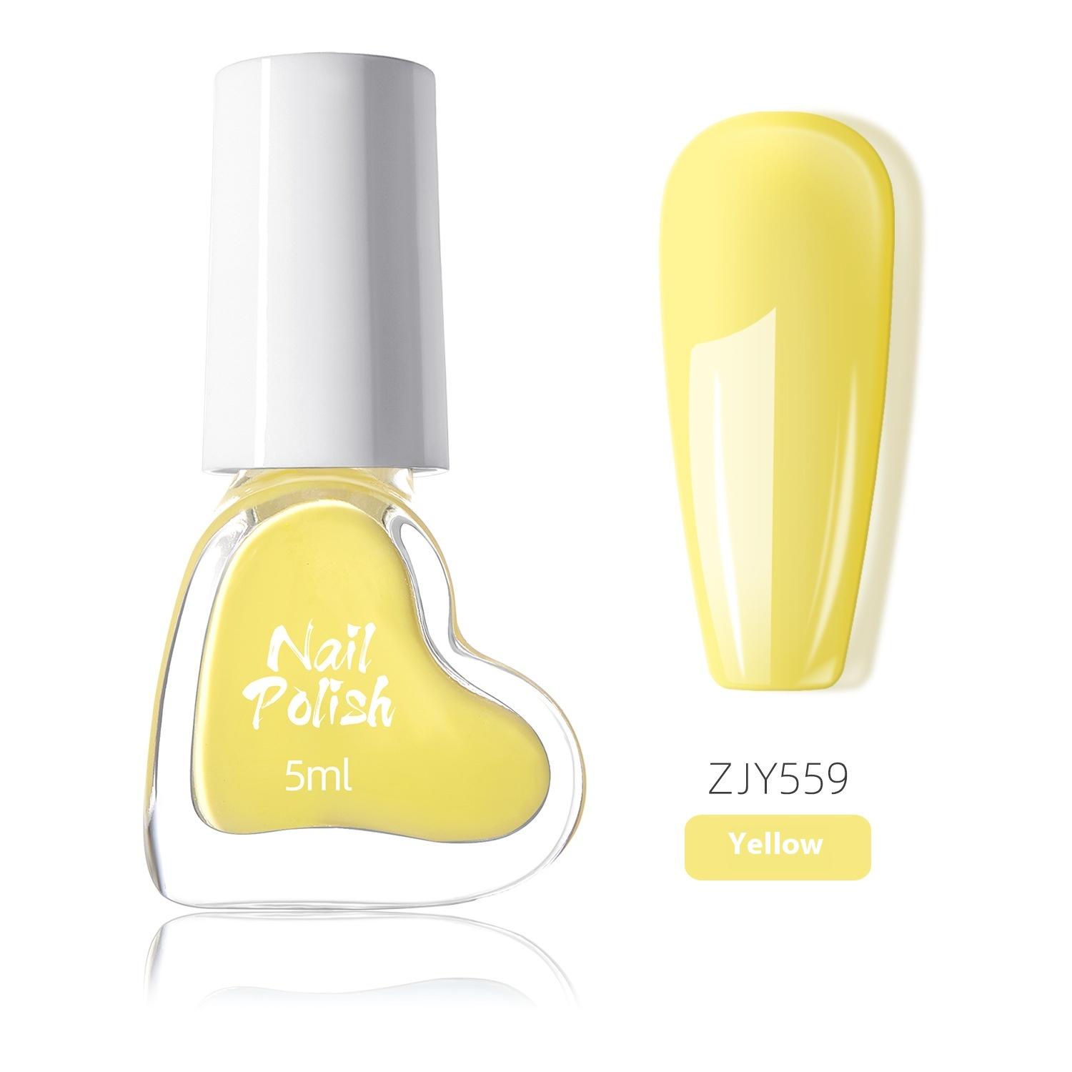 

Лак для ногтей Love Bottle Популярный белый цвет высокой насыщенности с дофамином, не требующий выпекания, на водной основе, защита окружающей среды single bottle жёлтый