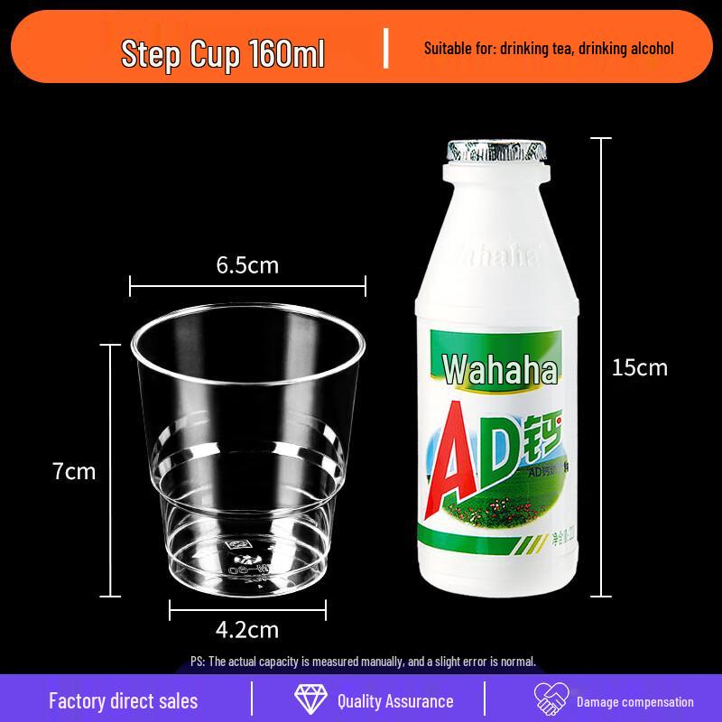 Xihe 160ml Thickened Rigid Disposable Cups