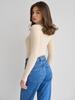 Girls' High Neck Sweater Knitted Base Sweater Autumn Outfit High Neck Solid Color Casual Versatile Sweater