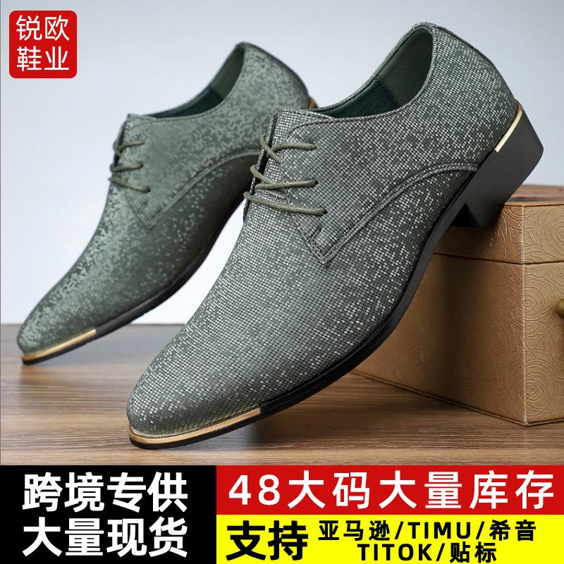 

British pointed head strap leather shoes young men breathable casual cloth leather shoes trendy men s shoes hairstylist shoes summer 39 чёрный