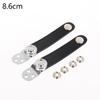Accordion Bellows Strap Extension Leather Buckle With Metal Head For Horn Style Accordion Instrument Parts Accessories