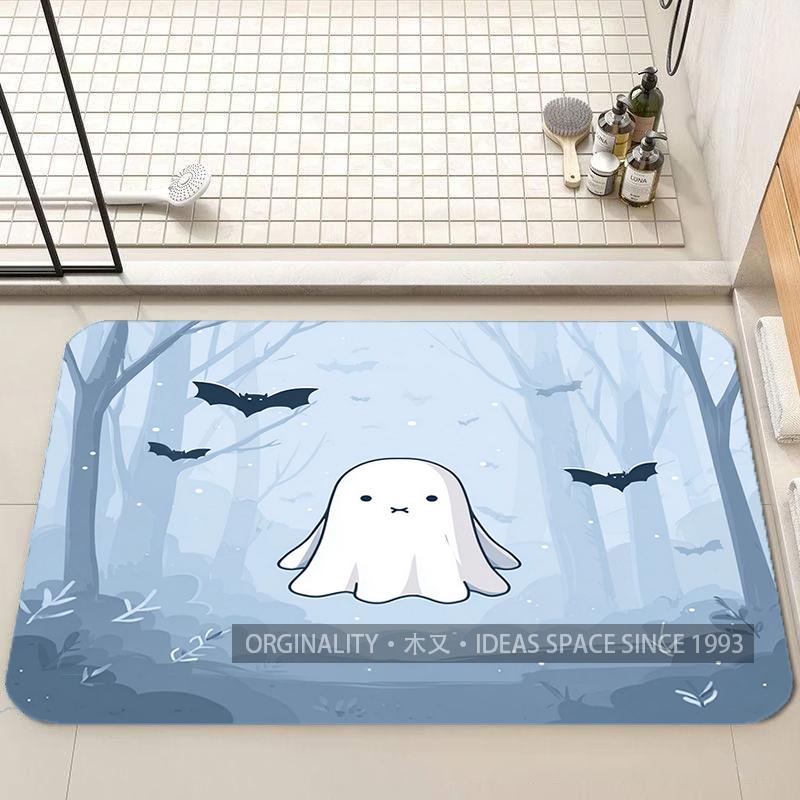 Halloween Pattern Floor Mat Living Room Decoration Home Sofa Non-Slip Carpet Study Bedroom Tatami Children'S Soft Floor Mat