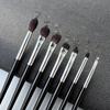 Cangzhou Makeup Brush Set: Eyeliner, Blending, Smoky, Detail & Eyeshadow Brushes