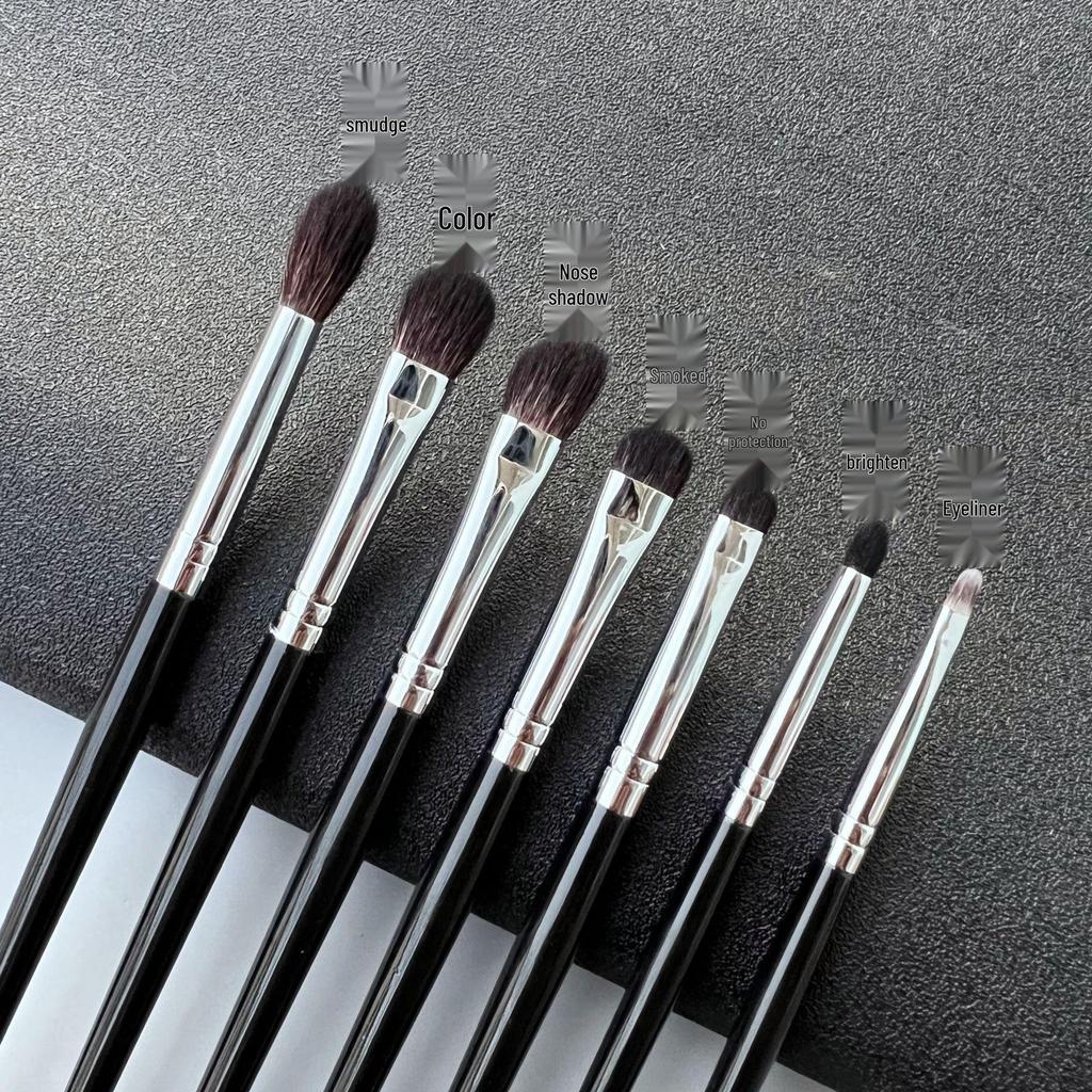 Cangzhou Makeup Brush Set: Eyeliner, Blending, Smoky, Detail & Eyeshadow Brushes