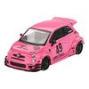 MINI GT 1/64 Scale Abarth 595 LB-WORKS X Abarth Works Pink (Left-Hand Drive) Finished Model MGT00851-L