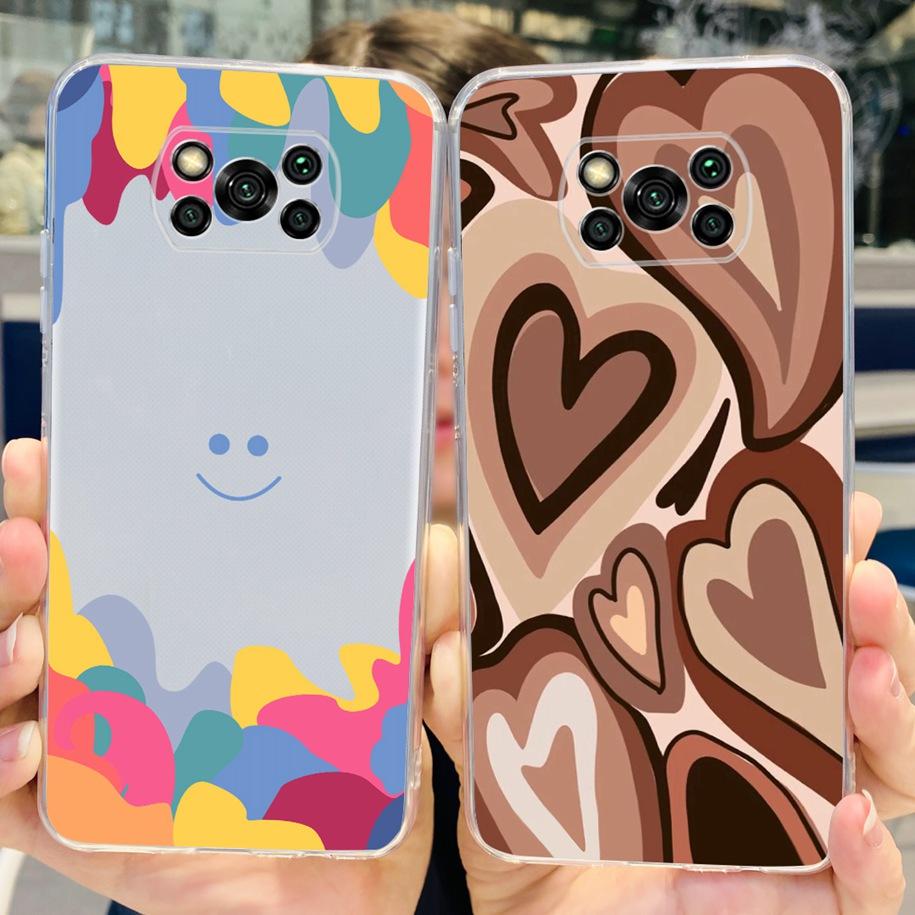 For Xiaomi Poco X3 Pro Phone Case Soft Silicon TPU Shockproof Coque For Poco X3 PocoX3 X 3 NFC Back Cover Bumper Astronaut Funda