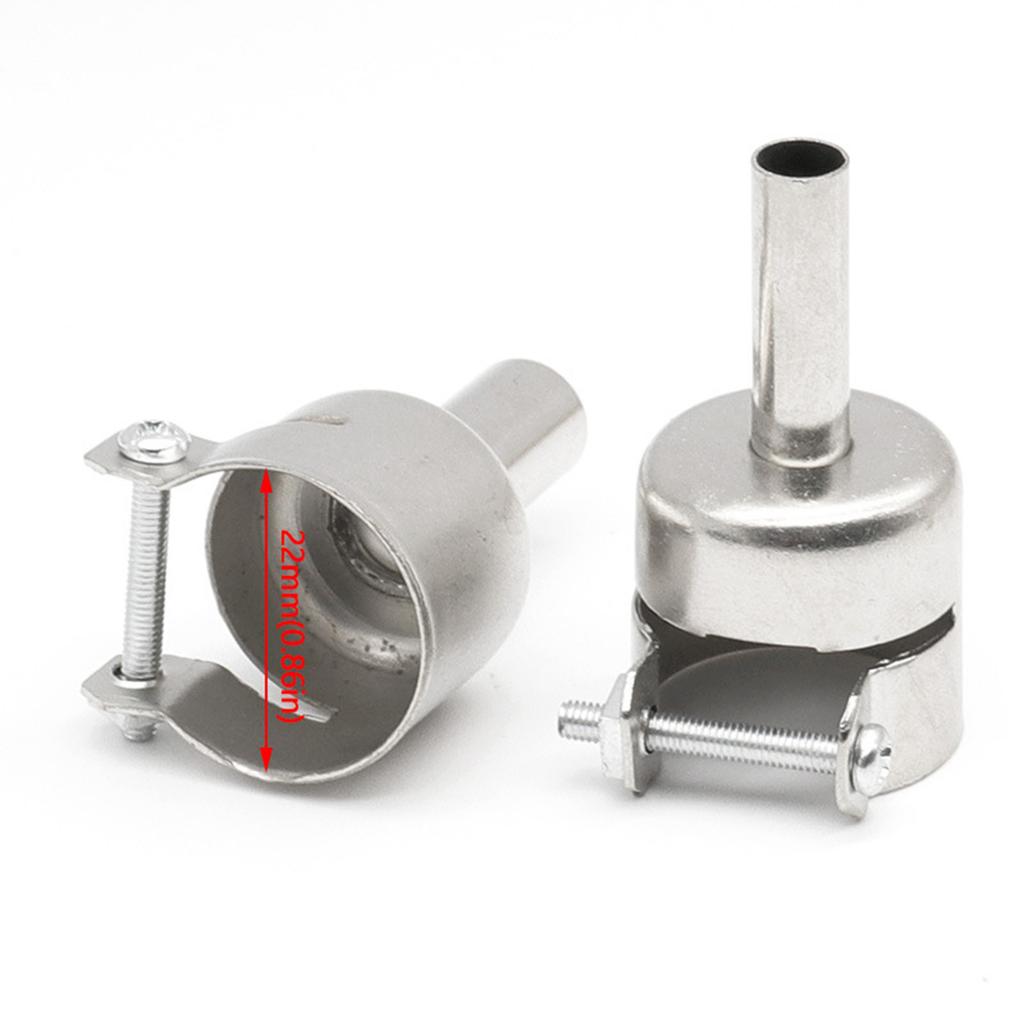 3pcs 45 Degree Angled Heat Guns Nozzle Attachments Set Hot Air Solder 45 Degree Tips Desoldering Station Repair Tools