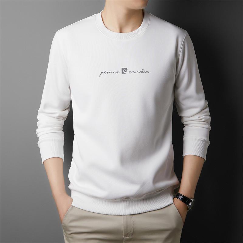 Men's 2025 Winter Plus Velvet Thickened Round Neck Long Sleeve T-shirt Base Layer