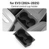 Central Control Beverage Holder Water Cup Holder for EV3 2024-2025 Cup Holders Auto Accessories Quick Installation