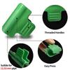 12Pcs Greenhouse Film Clips, Garden Tarpaulin Netting, Tunnel Ring Tube Clips, Greenhouse Row Mulch Shade Frame, Support Planting Tools
