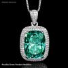 WNFU Women's Jewelry Set, Paraiba Green, Copper