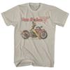 Van Halen Biker Pin Up T Shirt Classic Band Tee Sand All Size S-4XL Fan Gift