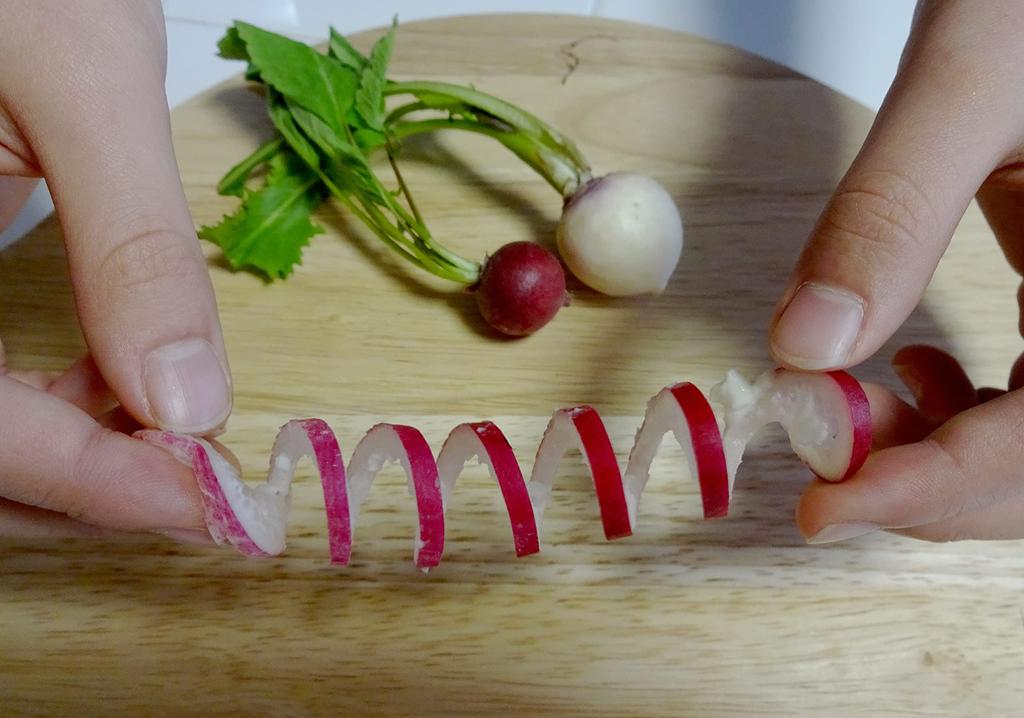 Kokubo Tornado Cutter Perfect for Potatoes and KK247 Industries' (Spiral Cut/Red) - Hand-Resistant, Vegetables,