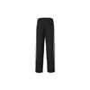 Adidas Originals Trefoil Logo Embroidered Side Stripe Straight Casual Pants Men Bottoms Black HY7225