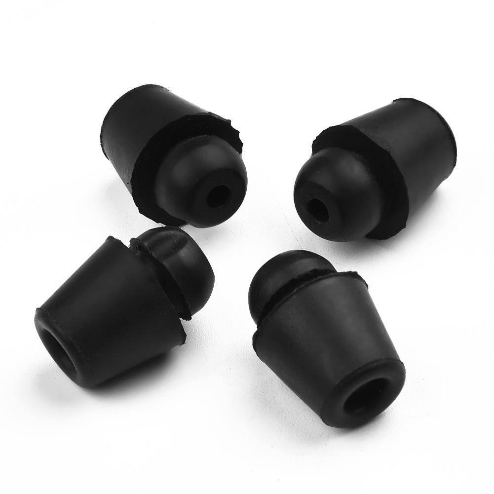 4Pcs Universal Car Door Dampers Buffer Pad Cover Anti Shock Rubber Stop Door Protection Cushion Rubber Interior Part Accessories Interior Mirrors 6