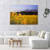 Canvas Print, Field Yellow Flowers