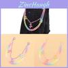 Plastic Candy Dog Pendant Waist Chain With Lobster Clasp For Summer Fashion Accessories