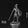 Metal Military Ancient Greek Warrior Soldier Model Action Figures Toys Board Game Pieces Miniature Ornament Accessories Desktop