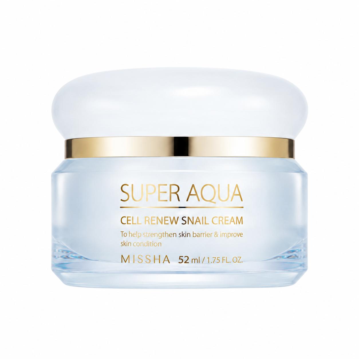 Missha Super Aqua Cell Renew Snail Cream 52ml 52ml