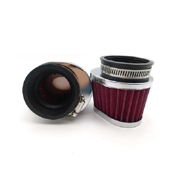 2x Motorcycle Air Filters 60mm For Motocross Scooter Air Pods Cleaner Universal
