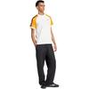 adidas Originals T-shirt Girocollo con Logo a Blocchi di Colore a Righe Uomo Top Han-Giada-Bianco JC6511