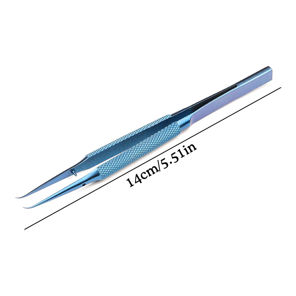 Titaniumlegering Pincet Reparatiegereedschap 14cm 0.15mm Rand Precisie Pincet Voor Mobiele Componenten Verwijderen Professioneel Vingerafdruk Pincet