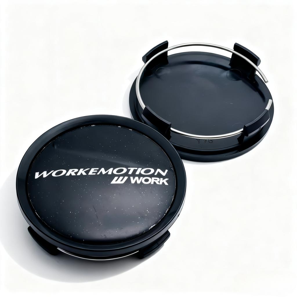 4pcs JDM W Work Emotion Logo Emblem Car Wheel Center Caps 74MM Clips 69MM Wheels Hub Dust Cap Rim Hubcaps Cover Car Accessories