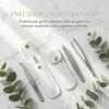 Professional Stainless Steel Eyebrow Tweezers Set For Precise Plucking And Beard Grooming At Home