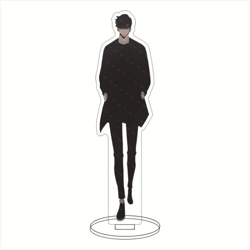 Anime Solo Leveling Korean Peripherals Full Acrylic Stand Figure Collectible Desk Ornaments Creative Birthday Gift For Friends
